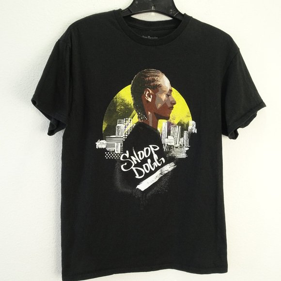 Hip Hop Royalty Snoop Dogg Black Tee Medium - Picture 1 of 4